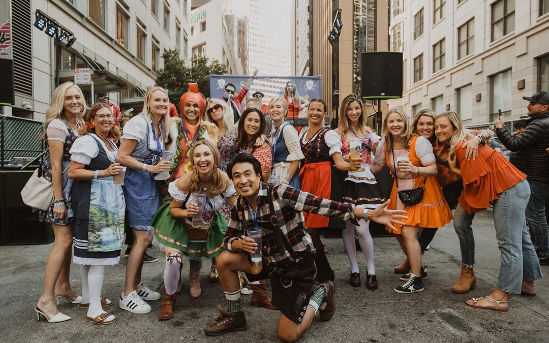 Oktoberfest on Front, San Francisco’s first Entertainment Zone event
