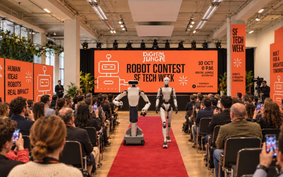 Les robots font leur show à la SF Tech Week (et venez danser avec eux)